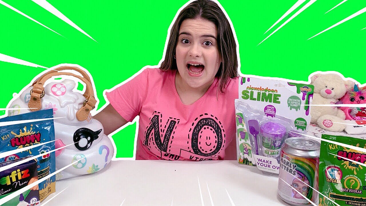 TESTANDO E AVALIANDO 6 KITS DE SLIME! QUAL VC COMPRARIA?