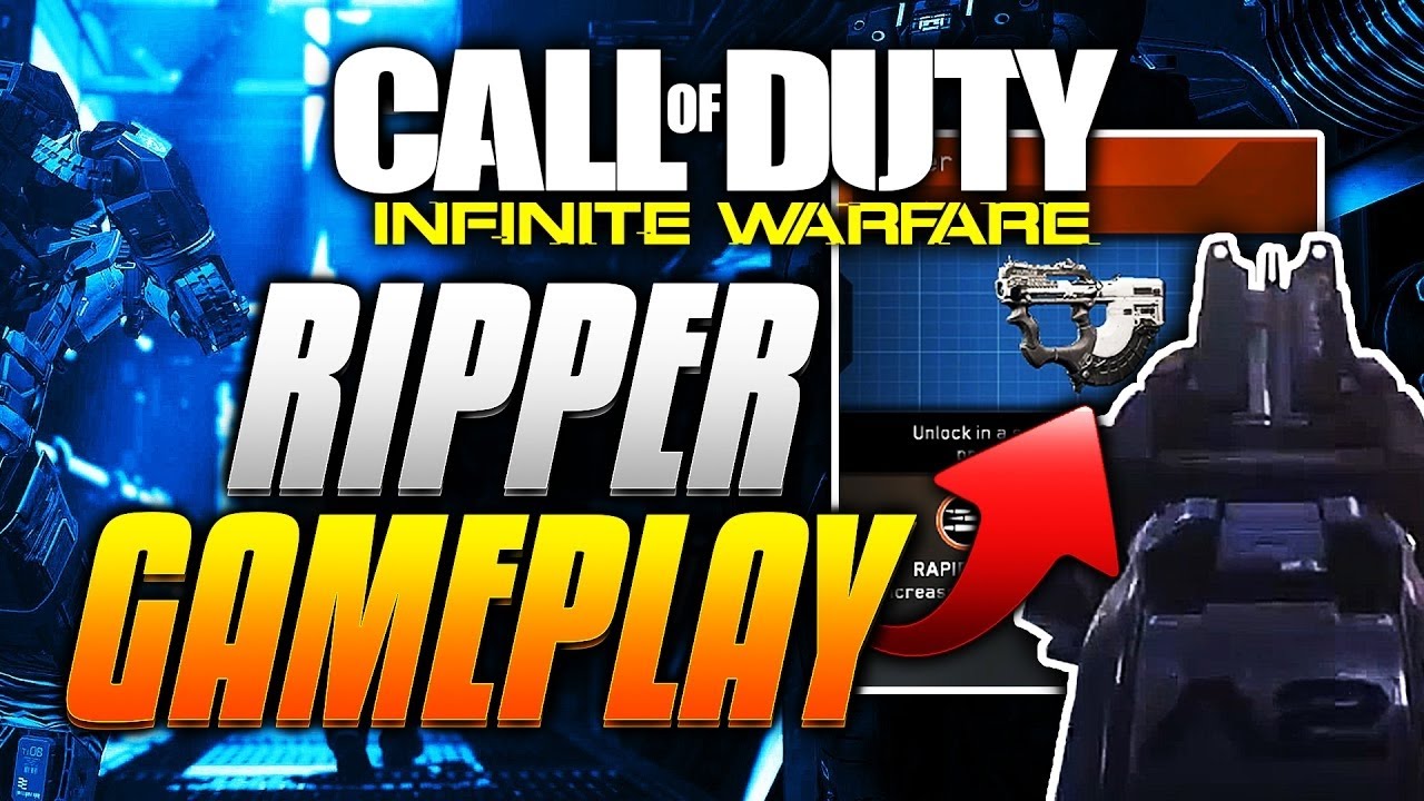 EPIC RIPPER WEAPON DROP JUGGERNAUT -  INFINITE WARFARE! RIPPER BEST CLASS SETUP INFINITE WARFARE!