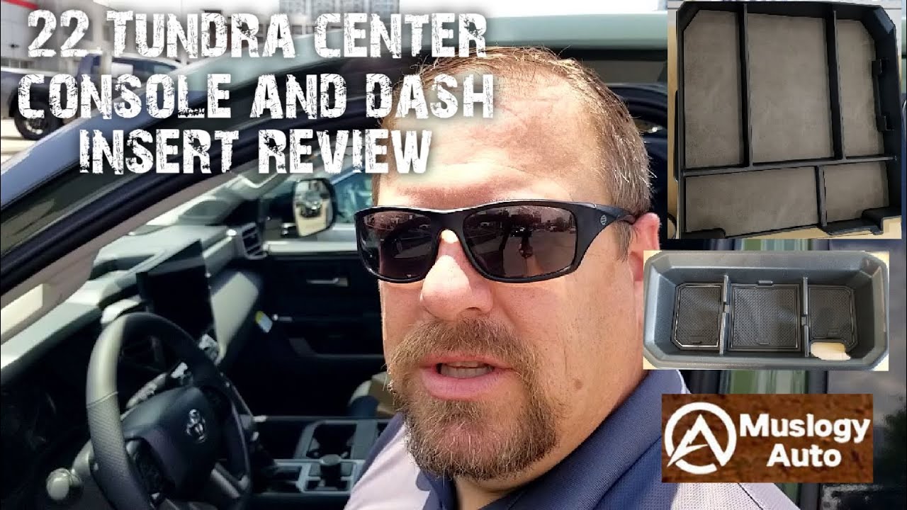 Toyota Tundra and Sequoia Center console and dash insert product review
