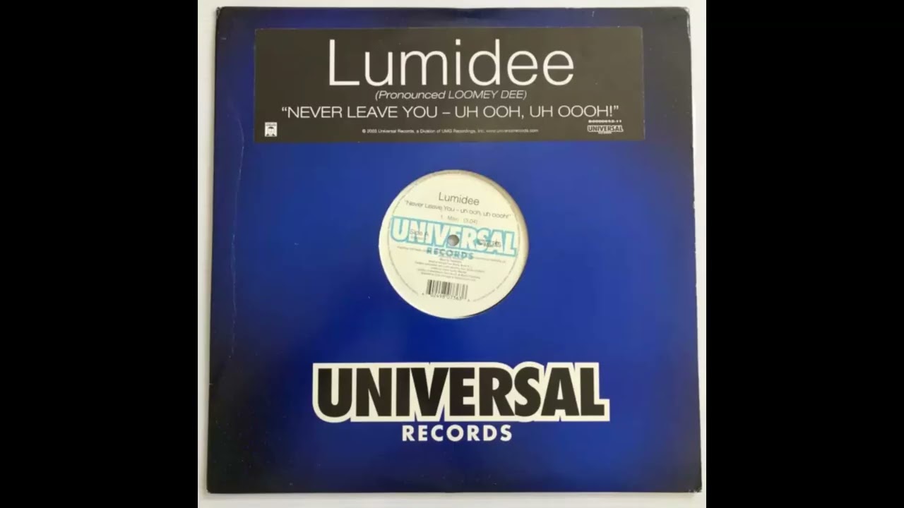 Lumidee - Never leave you (patn 4 x breaks mix)