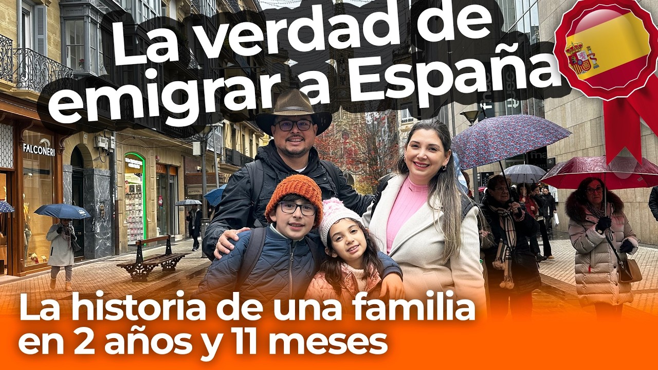 LA VERDAD 🔎 OCULTA DE EMIGRAR a ESPAÑA en FAMILIA 🧑‍🧑‍🧒‍🧒 | 2 Años y 11 Meses de Lucha