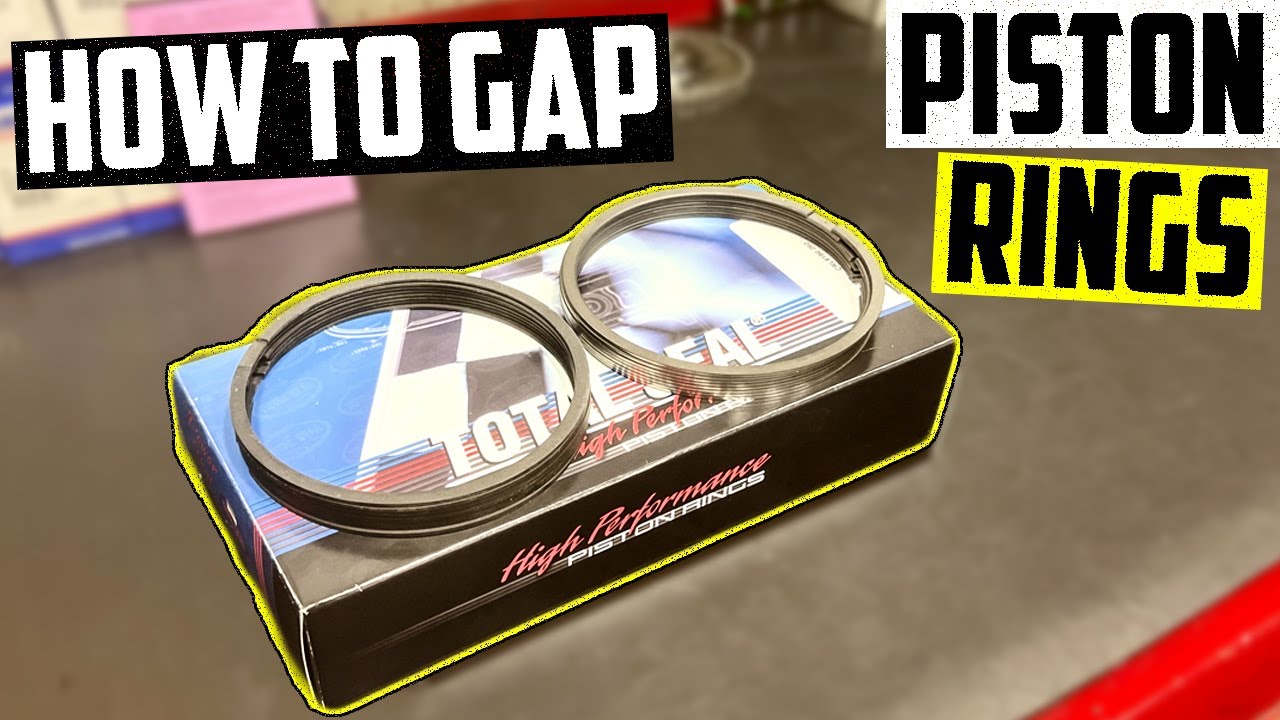 How to Gap Piston Rings (very easy)