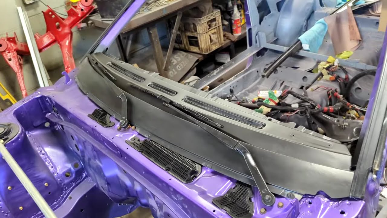 Project AE86 PT8: Massive metal repairs on windshield valance and firewall