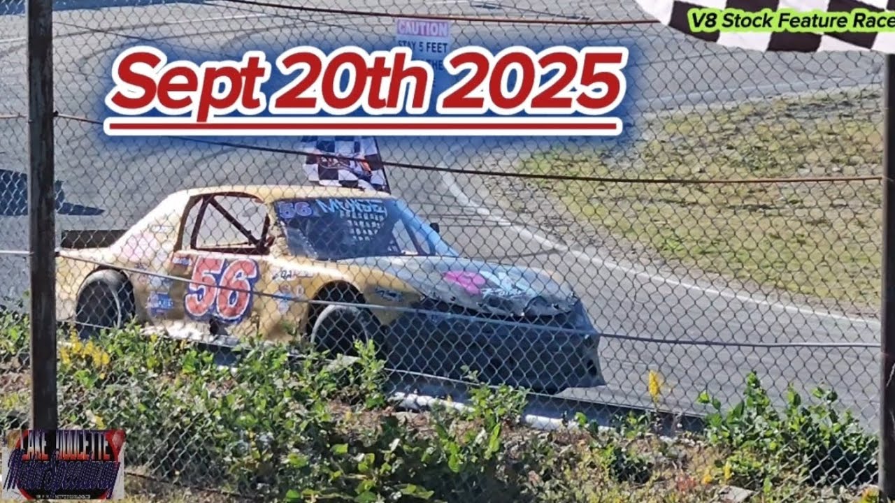 Final V8 Stock Feature Race Sept 20th 2025