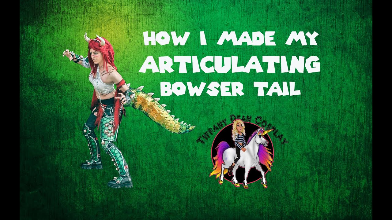 How I made my hyper-motion / articulated Bowser Cosplay Tail!