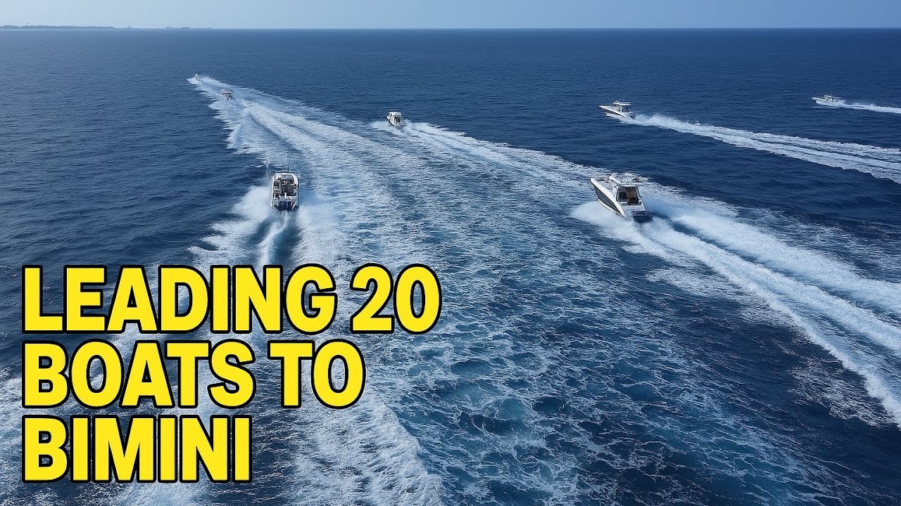 LEADING 20 BOATS TO BIMINI FOR THEIR FIRST TIME- UNFORGETTABLE