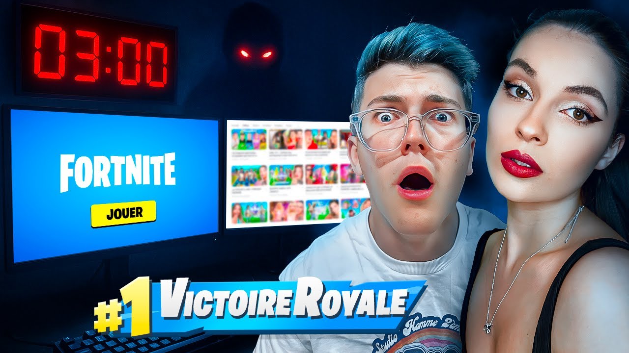 JEANFILS ET MOI AVONS JOUÉ À 3H00 DU MATIN SUR FORTNITE! (On regrette...)