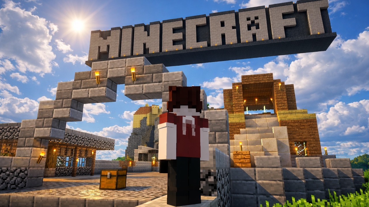 JOGUEI BEDWARS NA VERSÃO MAIS NOSTALGICA DO MINECRAFT