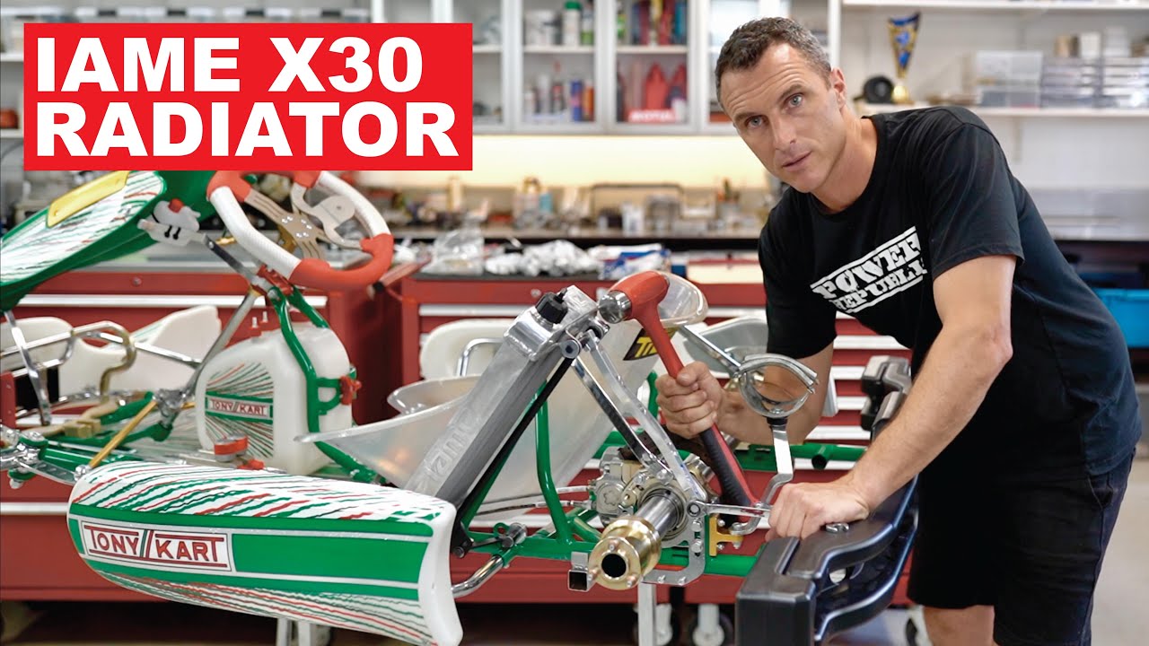 HOW TO: Install a Radiator on Your Go Kart Ft. IAME X30 - POWER REPUBLIC