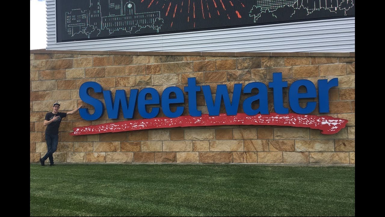 Coop3rdrumm3r Goes To Sweetwater! Full Tour & Behind the Scenes!