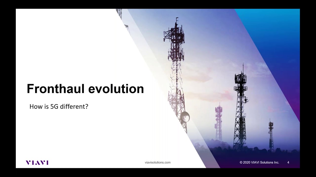 Network Evolution, Building a Robust 5G Network  &ndash; Fronthaul