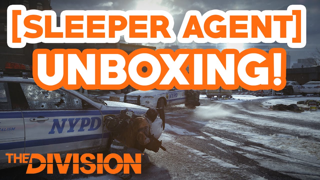 SLEEPER AGENT UNBOXING! [THE DIVISION] [EARLY]