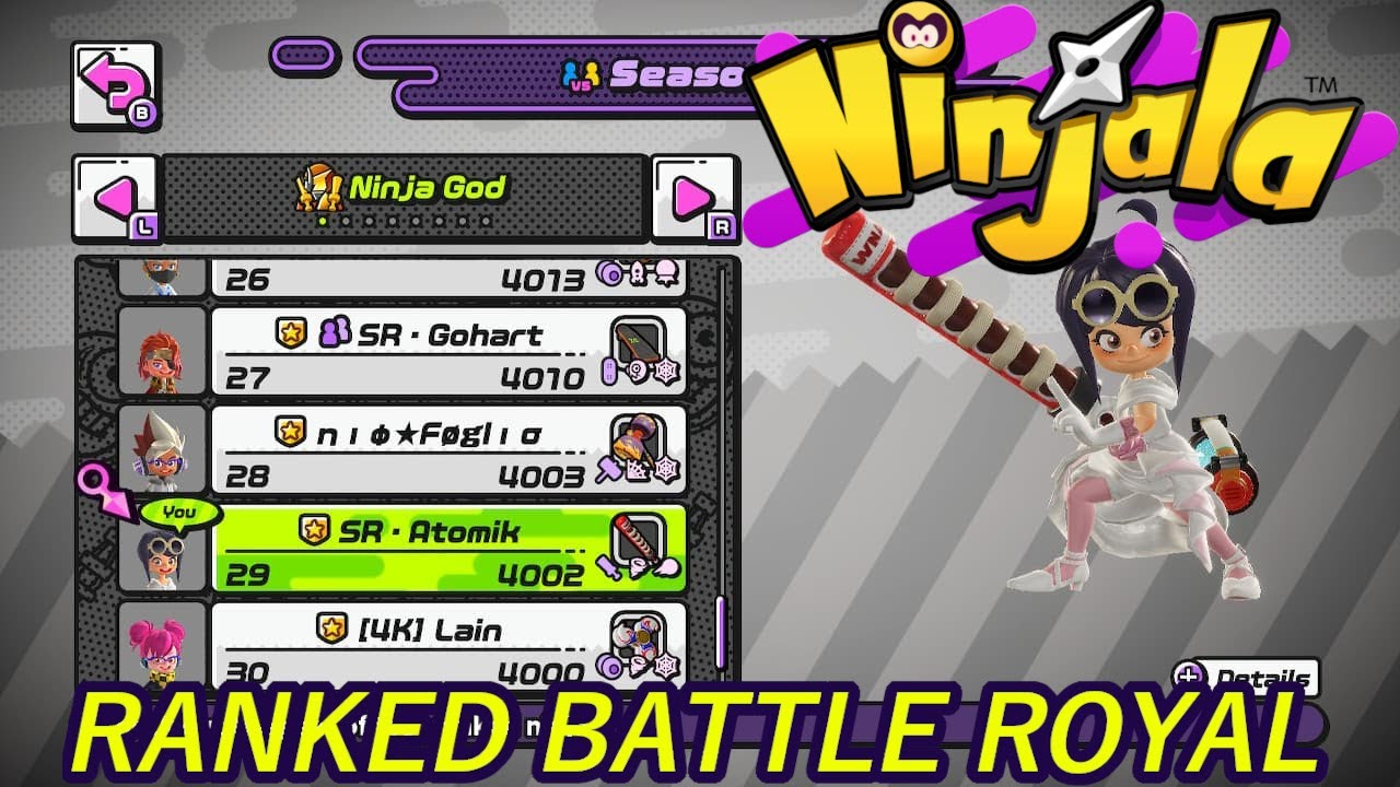 Ninjala - Season 2 - Ranked Battle Royal #10