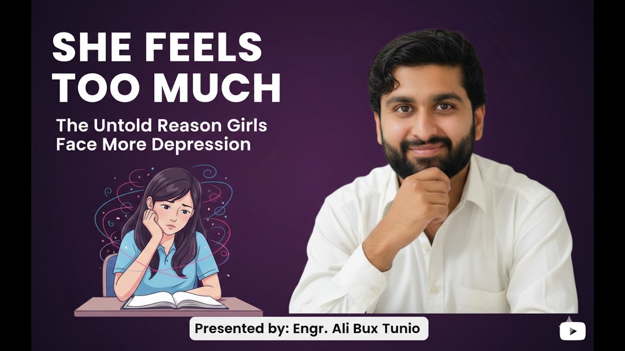 She Feels Too Much: The Untold Reason Girls Face More Depression || Boys Face Anxiety Or Depression