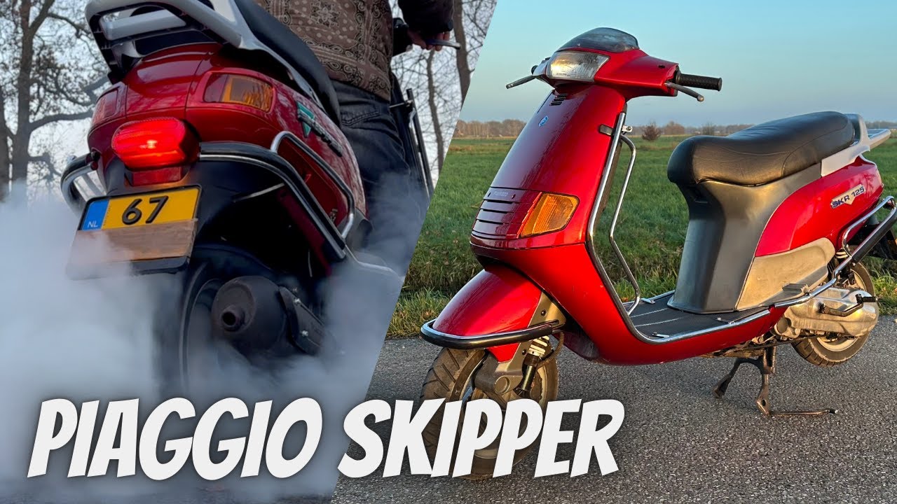 Piaggio skipper 125CC POV