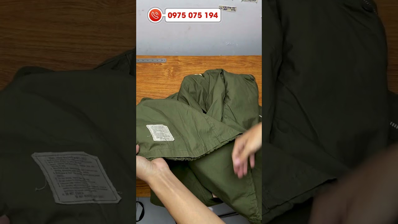 Áo M65 - Áo phi la két M65 size 70-80kg 1m68-1m74 #m65jacket #M65Army #fieldjacketm65