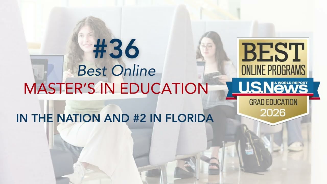 2026 U.S. News #36 Best Online Master's in Education