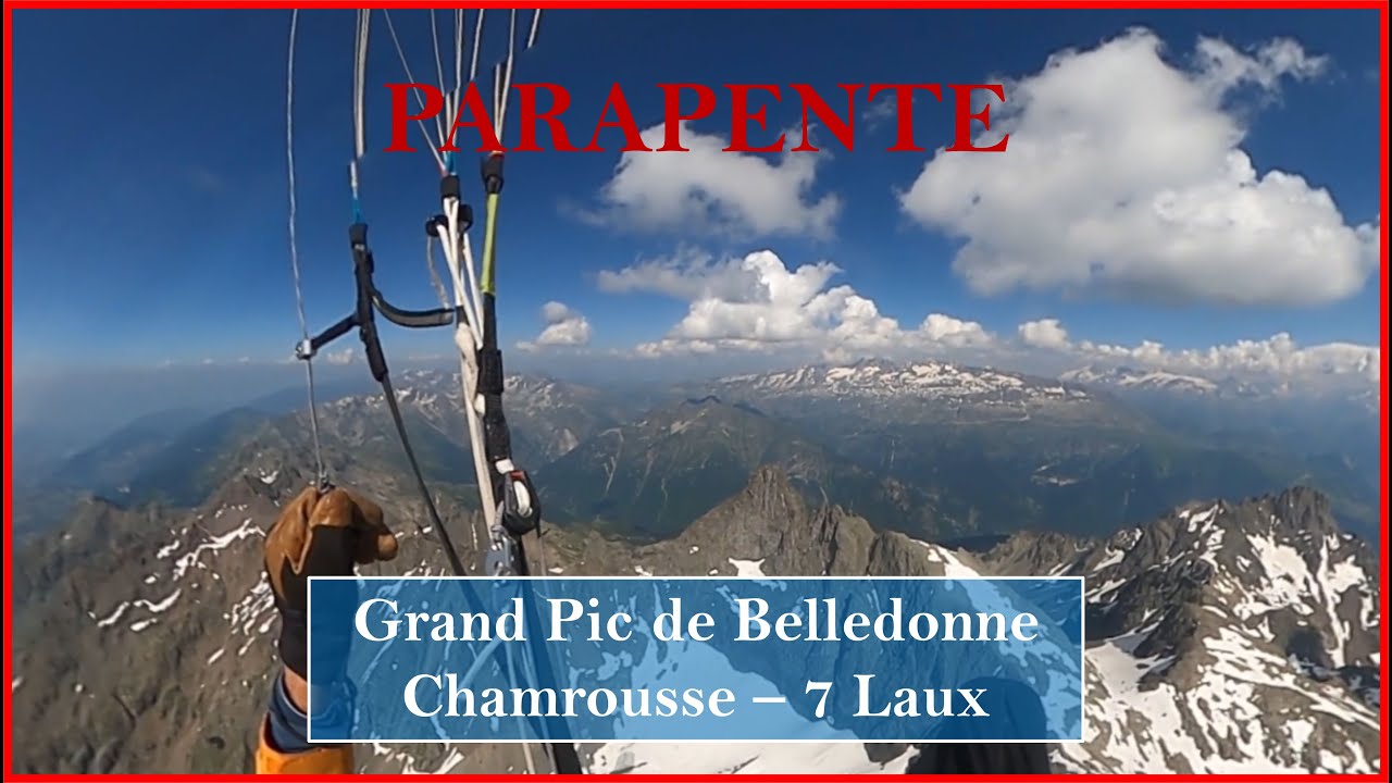 🪂Grand Pic de Belledonne en parapente !