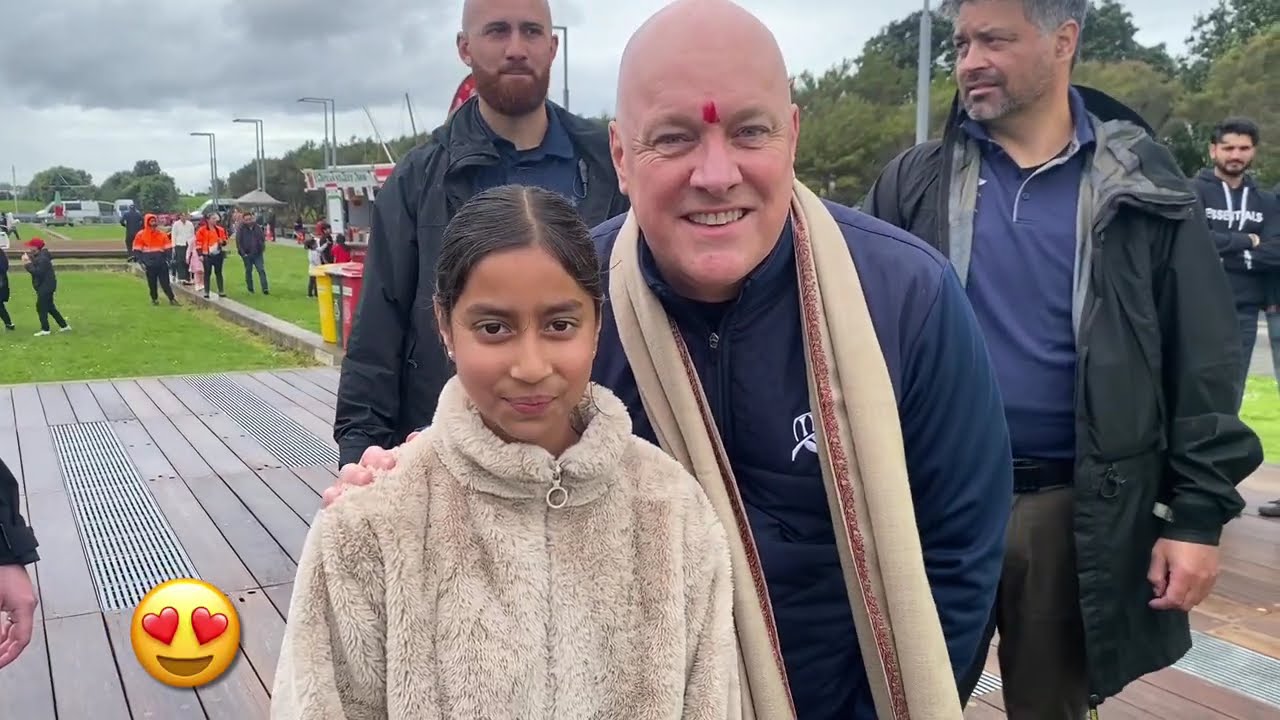 Flat bush Diwali 🪔 festival & meeting the Prime Minister of New Zealand 🇳🇿 