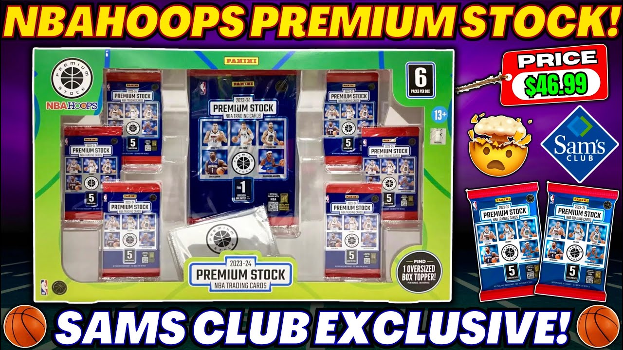 *BRAND NEW!🚨 2023 PREMIUM STOCK BASKETBALL SAMS CLUB EXCLUSIVE BOXES!🏀