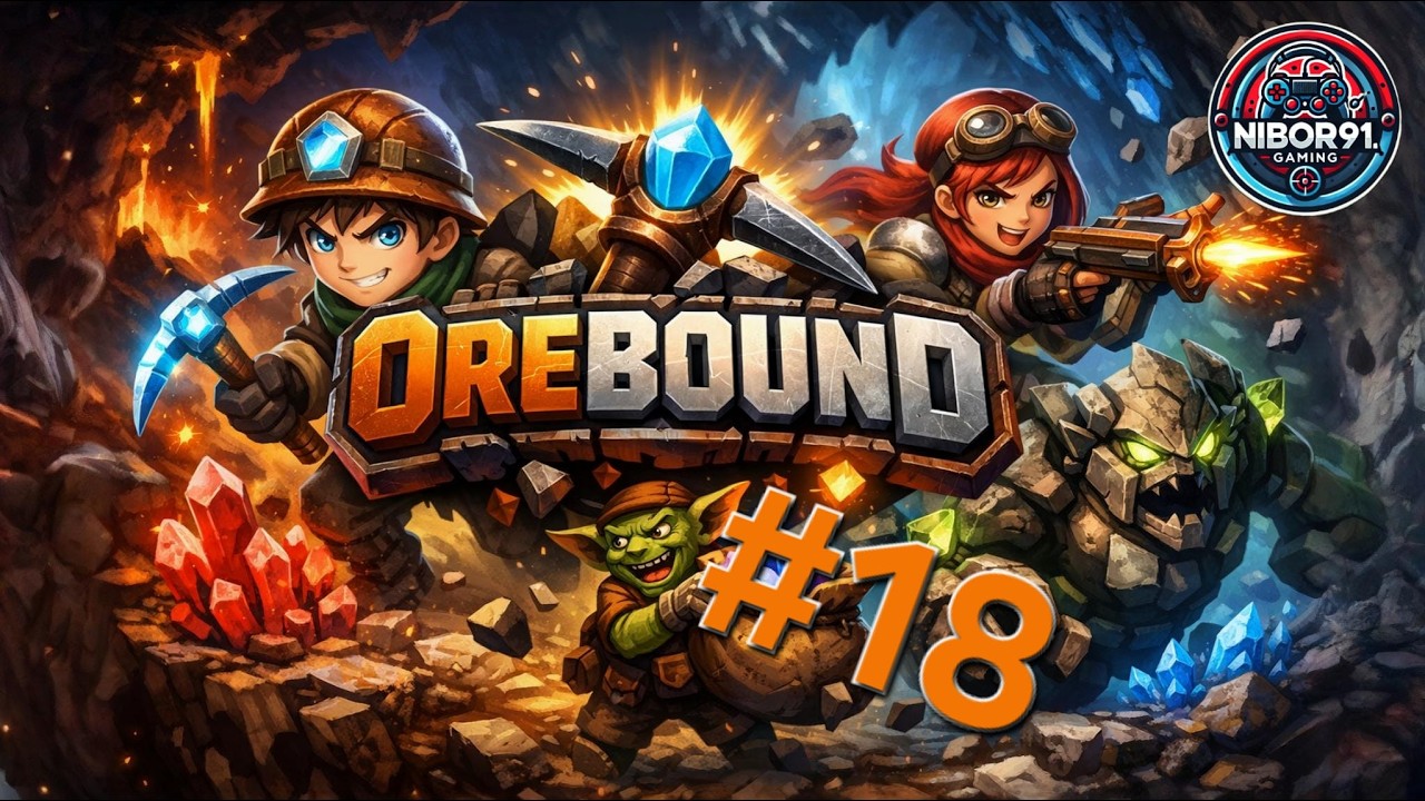 Orebound #18 Endlich haben wir DAS ERZ gefunden !! Und Eisen Automatisierung