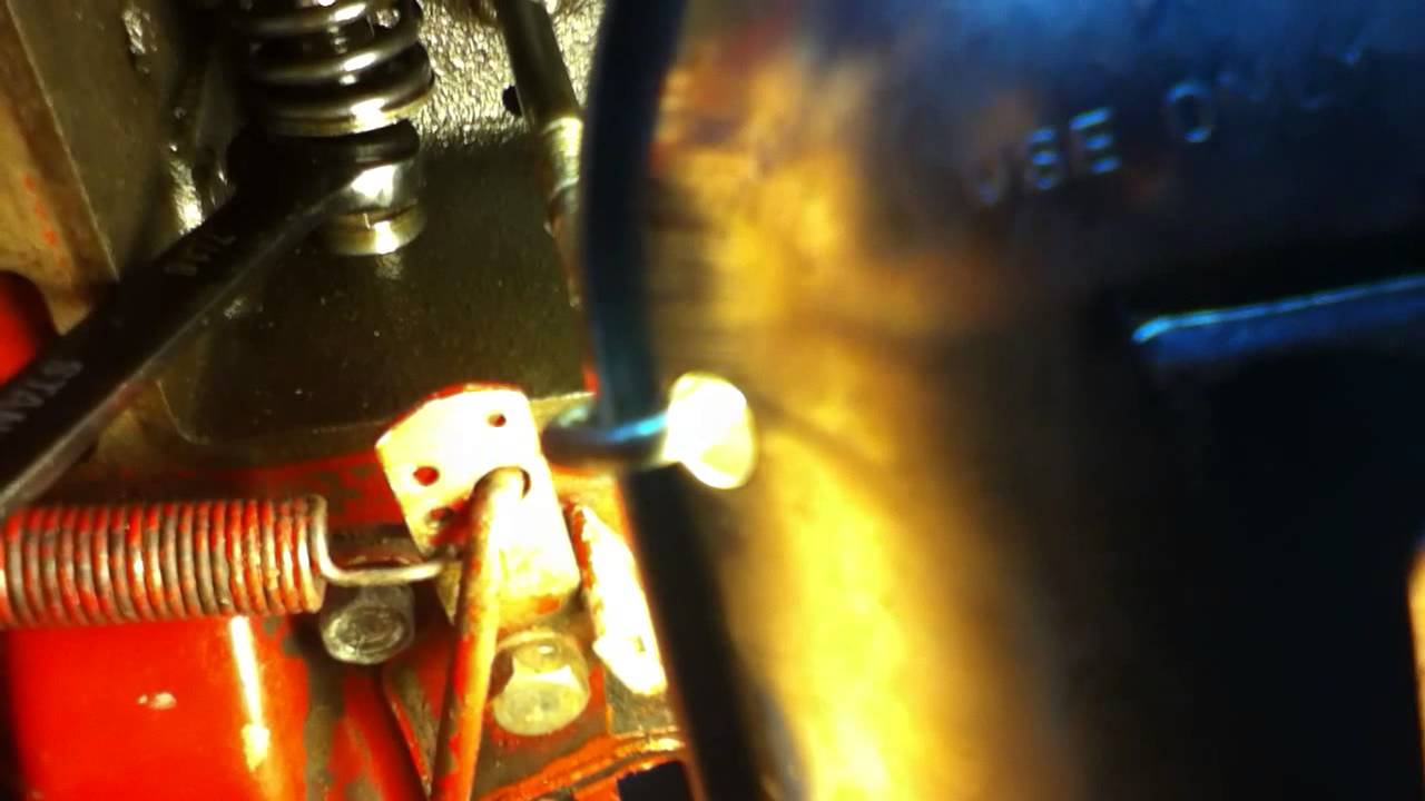 Kohler K Series Valve Adjust and Governor Setting