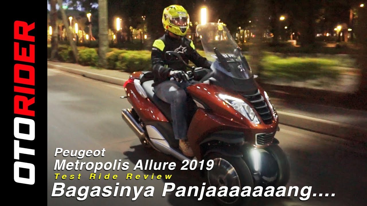Peugeot Metropolis Allure 2019 Test Ride Review Indonesia | OtoRider
