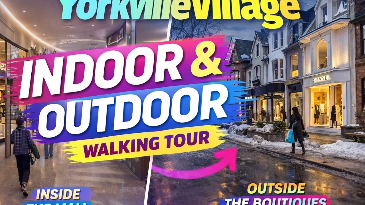 Is This Canada's Most Expensive Mall? 🇨🇦 | Yorkville Walking Tour