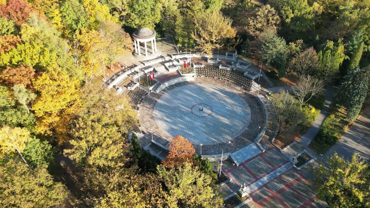 Park Śląski w jesiennej aurze.