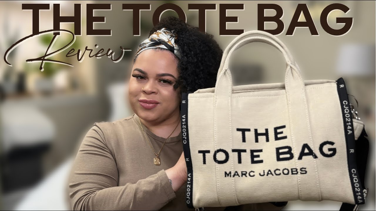 MARC JACOBS THE TOTE BAG REVIEW | JACQUARD STYLE | SIZE SMALL