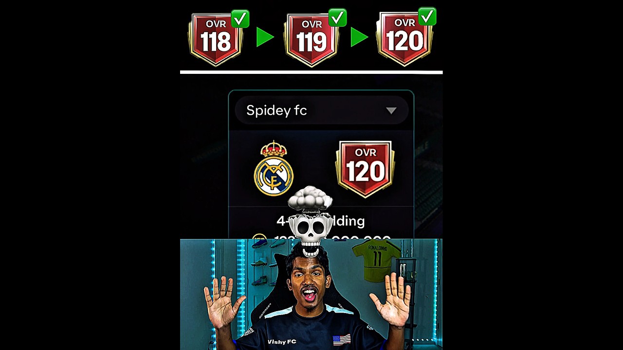 Я достиг 120-го уровня в Fc26 💀💪#eafc25 #eafc24 #eafcmobile #fifamobile #shorts#vishyfc #viral