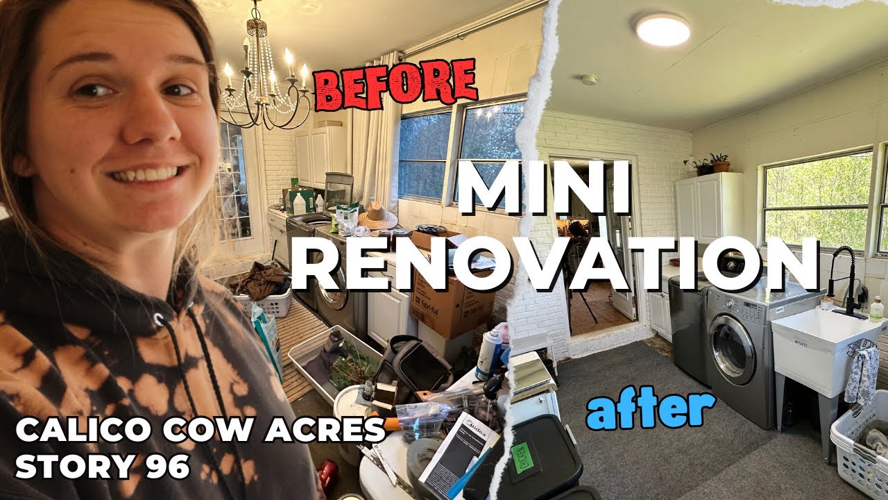 Spring Cleaning & A Mini Renovation | Homestead Projects