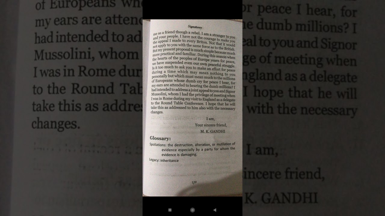 Letter to Adolf Hitler_MK Gandhi, Part 2