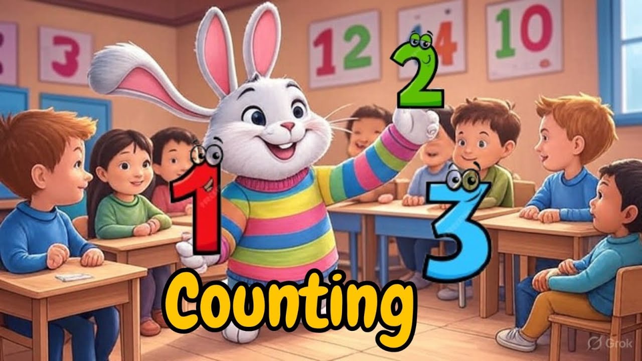 Counting 1 to 10 Song For Kids | Nursery Rhymes For Kids | kids learning video | #nurseryrhymes