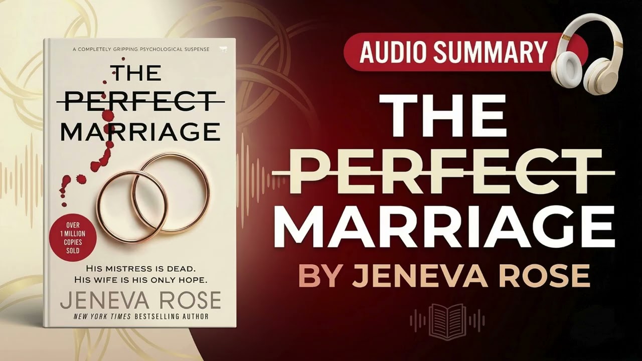 The Perfect Marriage by Jeneva Rose | Complete Summary | Psychological Thriller with Shocking Twists
