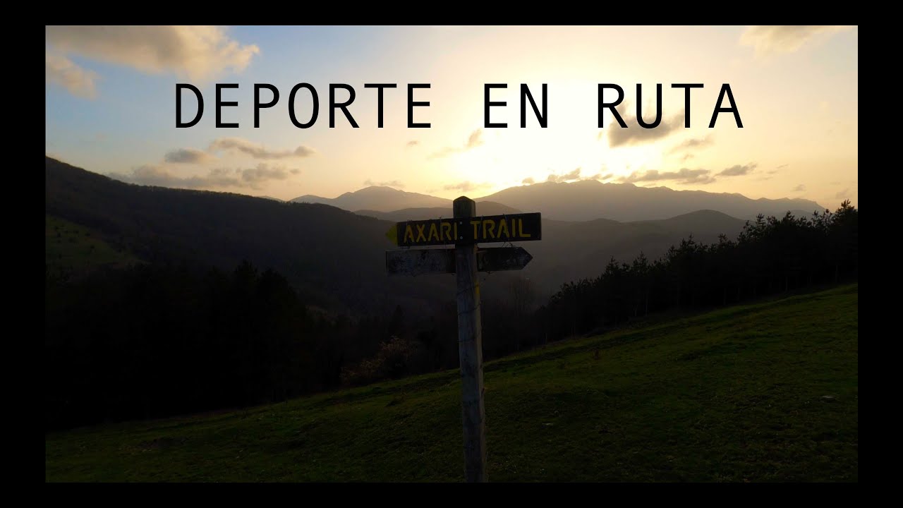 Recorrido Axari Trail (Idiazabal)