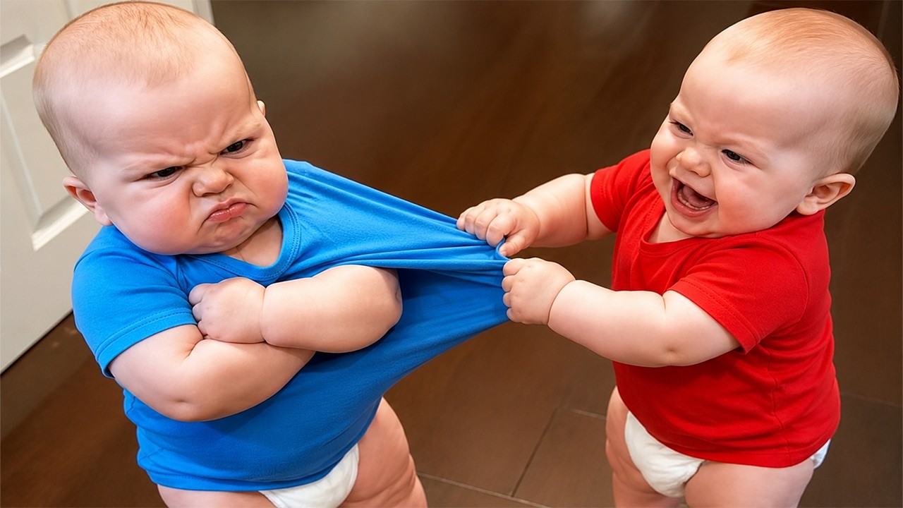 Try NOT To Laugh 😂 This Angry Baby vs EVIL Smile Is CRAZY 😈👶