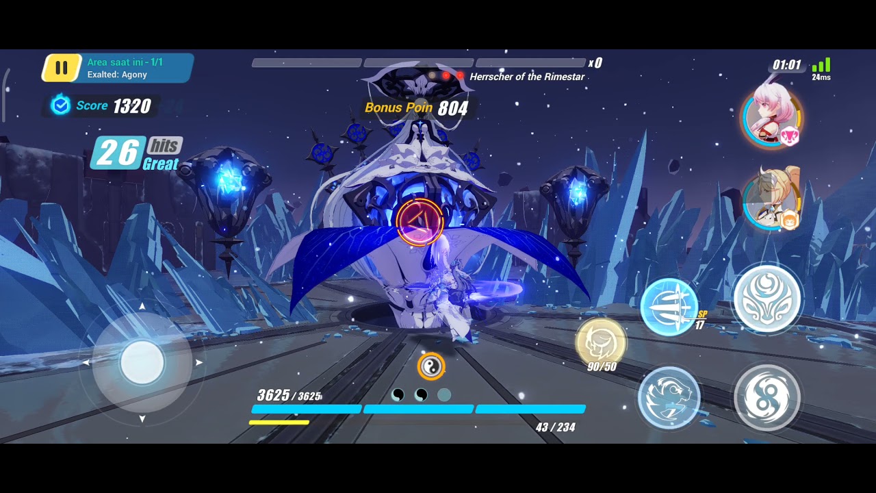 {HI3} Rimestar Abyss Agony 3 Gameplay