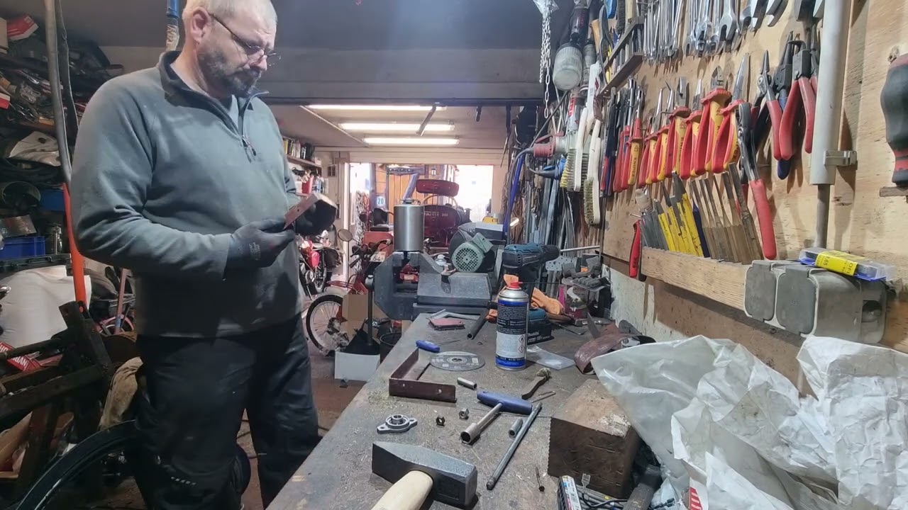 Förderband selbst gebaut. Aus der Rubrik 