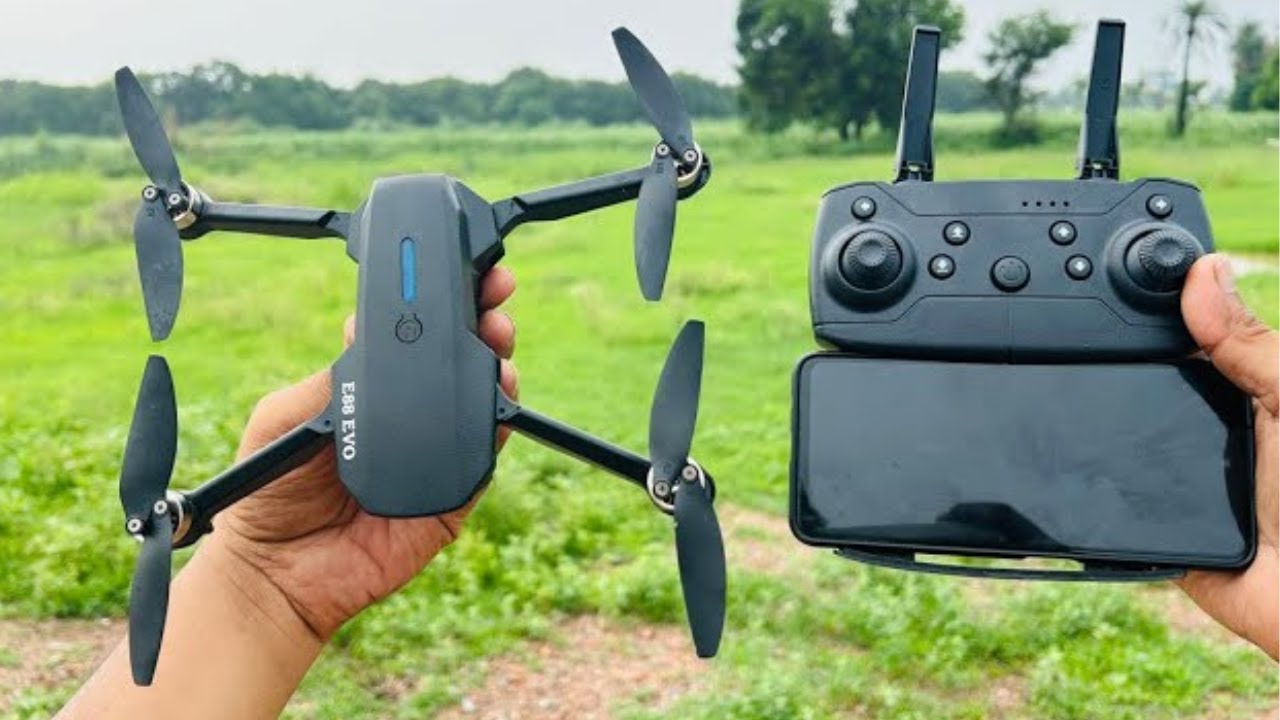 Realistic Remote control Drone Unboxing and flying test $5,00