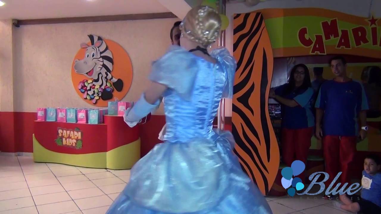 Cinderela e Príncipe (Apresentação) - Blue Produções, Personagens Vivos