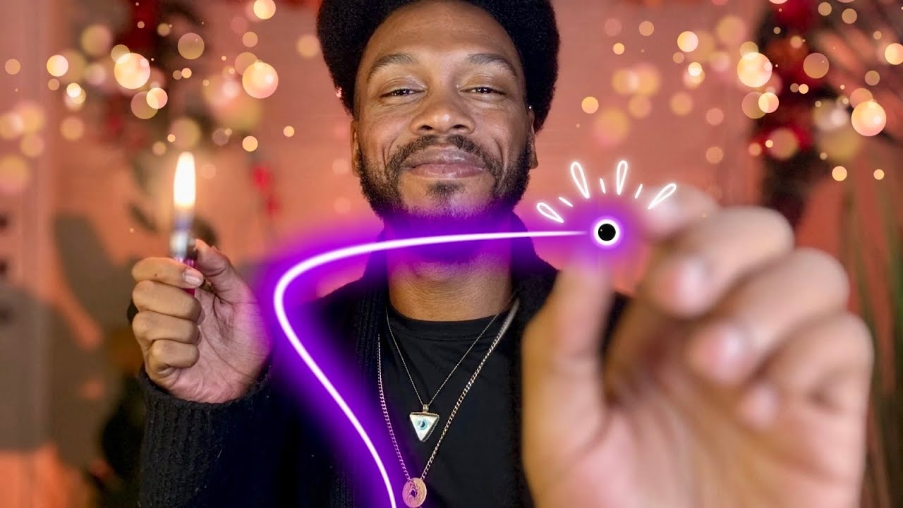 ASMR: Intense Reiki Cleansing & Protection Sigil | Cord Cutting, Finger Flutters, Hand Movements
