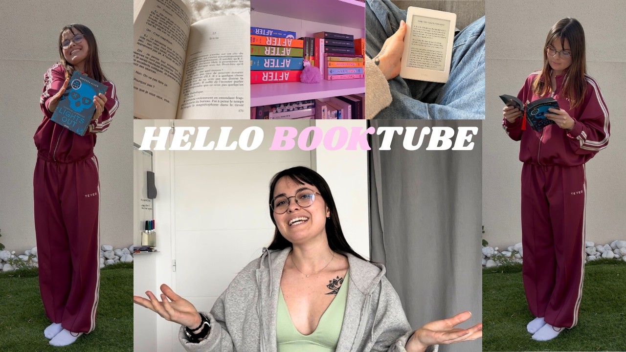 NOUVELLE SUR BOOKTUBE - je me présente