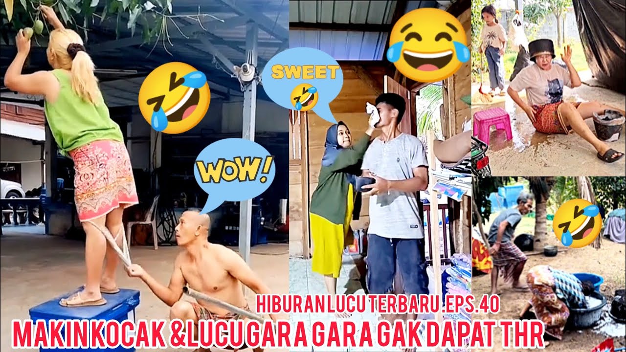 hiburan makin lucu.EPS 40🔴gara gara THR aku jadi kor....😂⁉️ kumpulan vidio lucu
