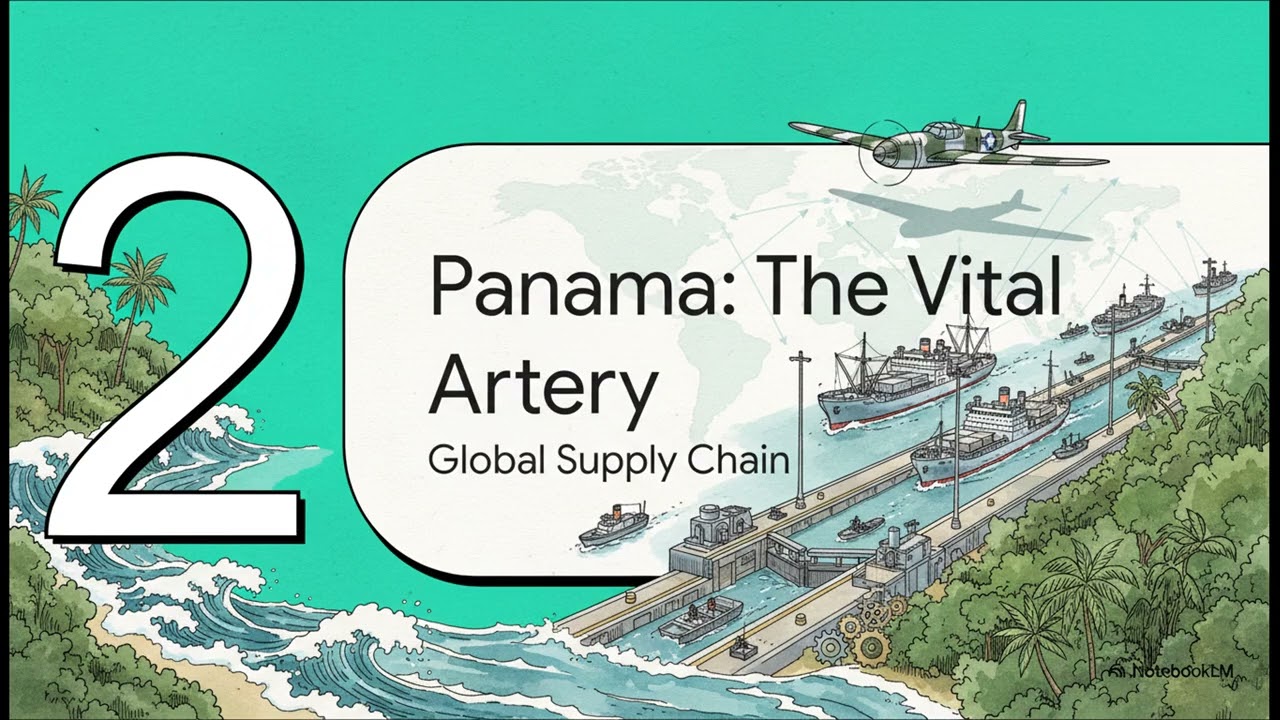 The Atlantic Lifeline: How Panama's Canal Changed D-Day and Defeated U-boats