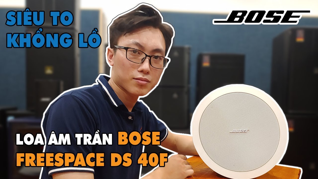 LẠC VIỆT AUDIO | Loa âm trần siêu to khổng lồ Bose Freespace DS 40F