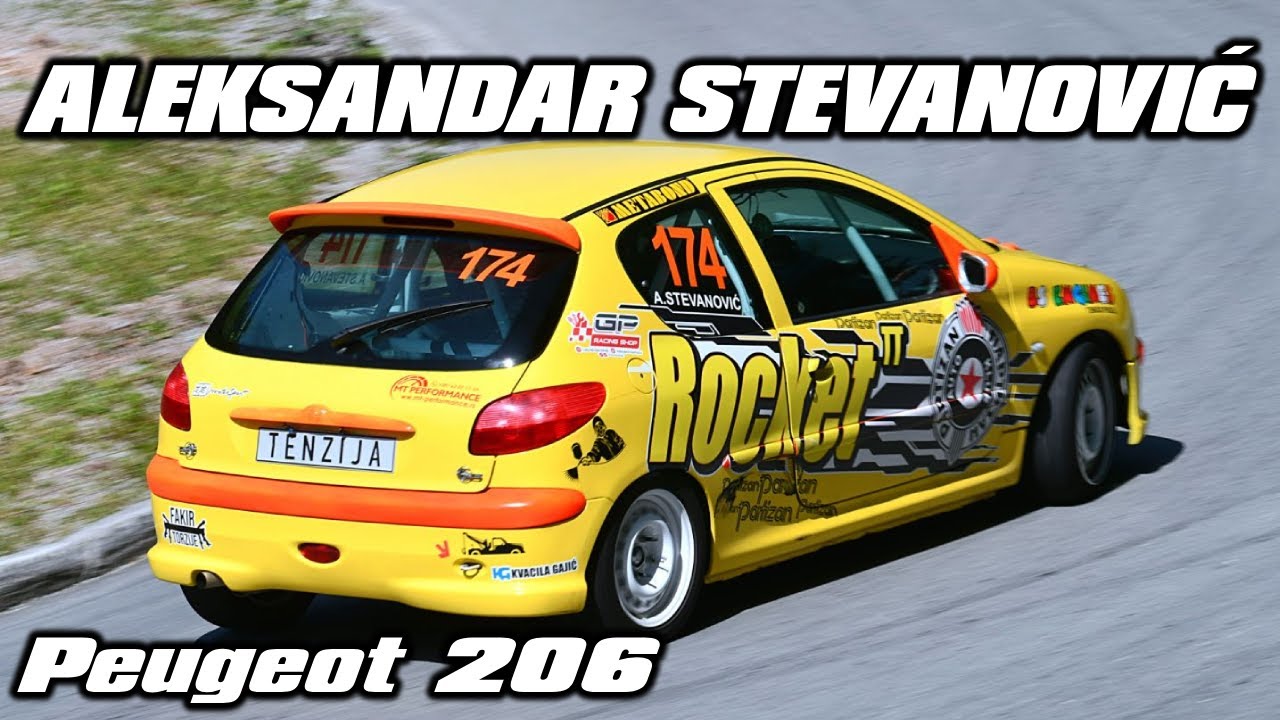 Aleksandar Stevanovic - Brdska trka Tara 2025 - Peugeot 206 1.6 cup