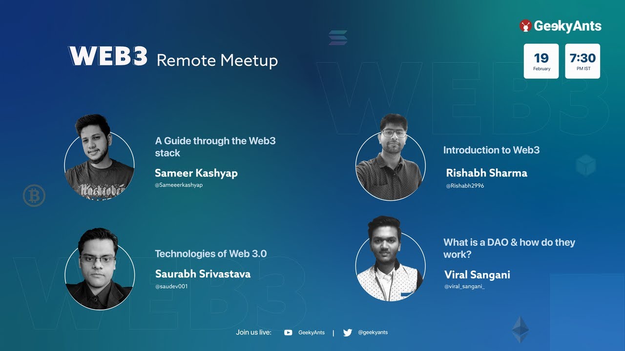 Web3 Remote Meetup | February 2022