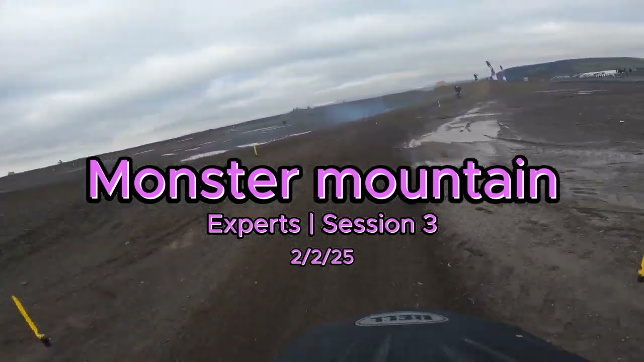 Monster mountain practice track-SX 250 2 stroke- Callum Baldwin