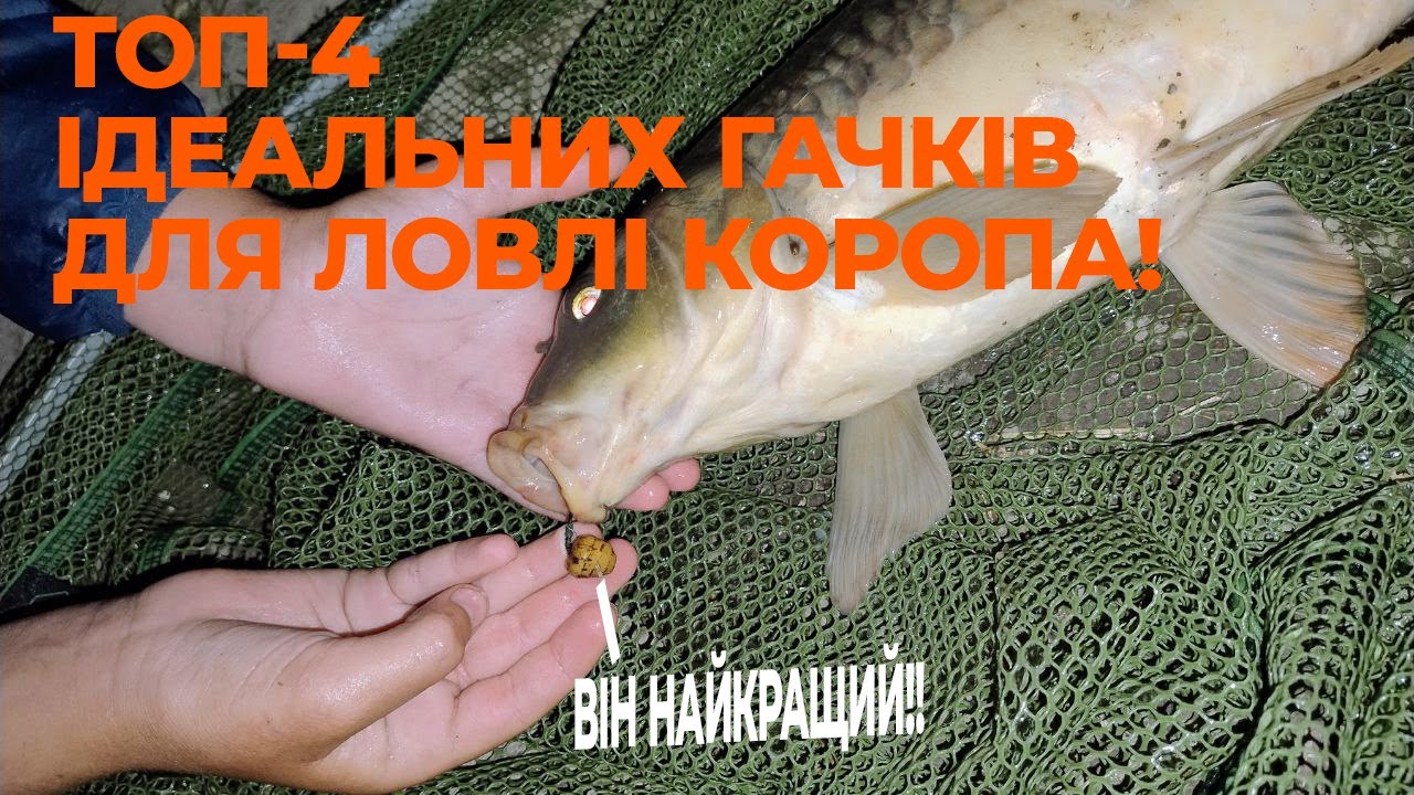 ТОП - 4 гачки для ловлі коропа на волосяні оснастки!